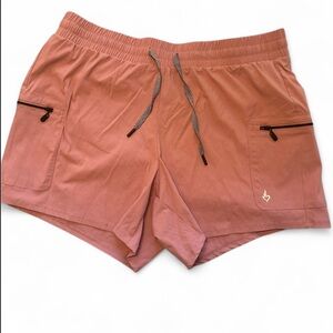 Torrid Pink Athletic Shorts Relaxed Fit Performance Material